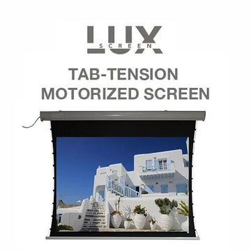 LUXSCREEN Tab-Tension Motorized Screen