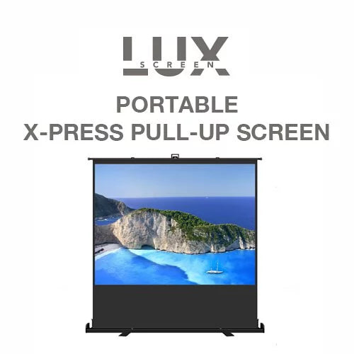 LUXSCREEN 地拉幕 Portable X-Press Pull-Up Screen